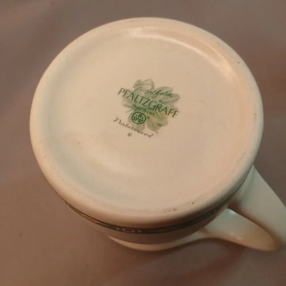 Pfaltzgraff Naturewood Small Creamer Pitcher 4